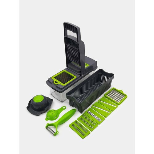 Овощерезка, Терка для овощей, Овощерезка 14 в 1, Измельчитель Mirosha Veggie slicer