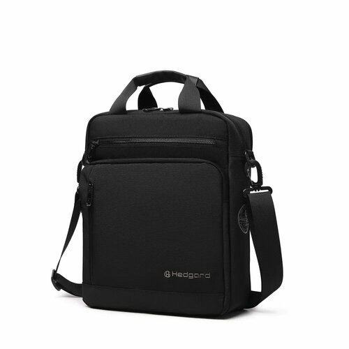 Сумка планшет Hedgard, фактура гладкая, черный