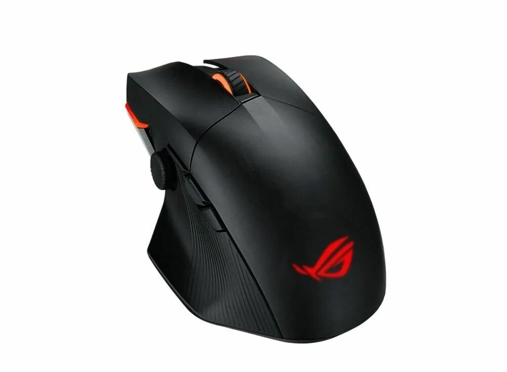 Игровая мышь беспроводная Asus ROG Chakram X WIRELESS GAMING MOUSE, black, черный