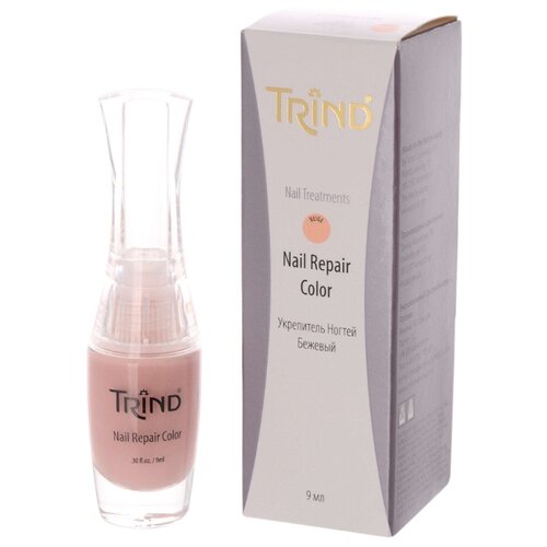 фото Средство для ухода Trind Nail Repair Color бежевый 9 мл