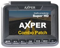 Видеорегистратор с радар-детектором AXPER Combo Patch черный