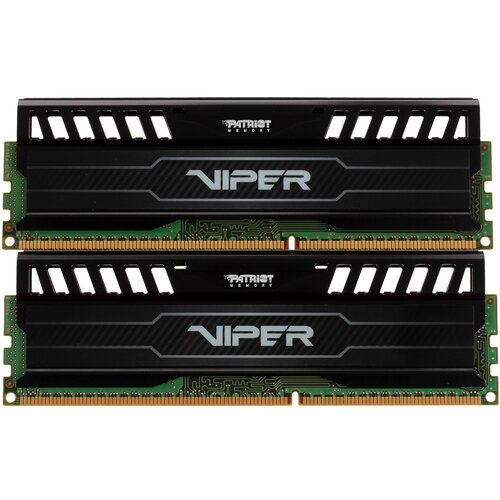 Оперативная память Patriot PV38G160C9K RTL PC3-12800 CL9 DIMM 240-pin 15В DDR3 2x4Gb 1600MHz 331400₽
