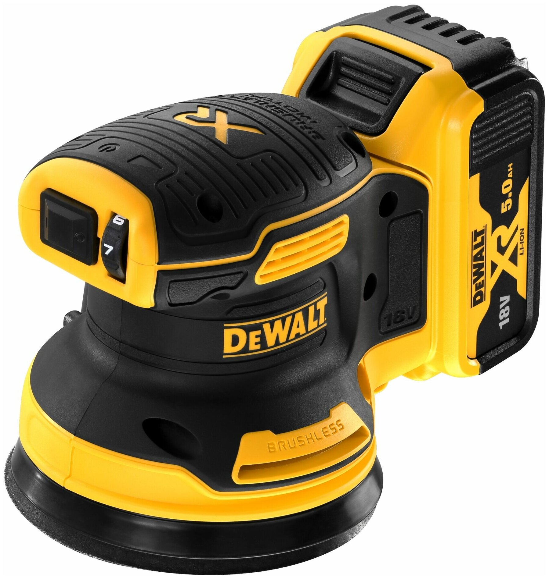 Шлифмашина эксцентриковая акк. DCW210P2 DeWALT DCW210P2-QW