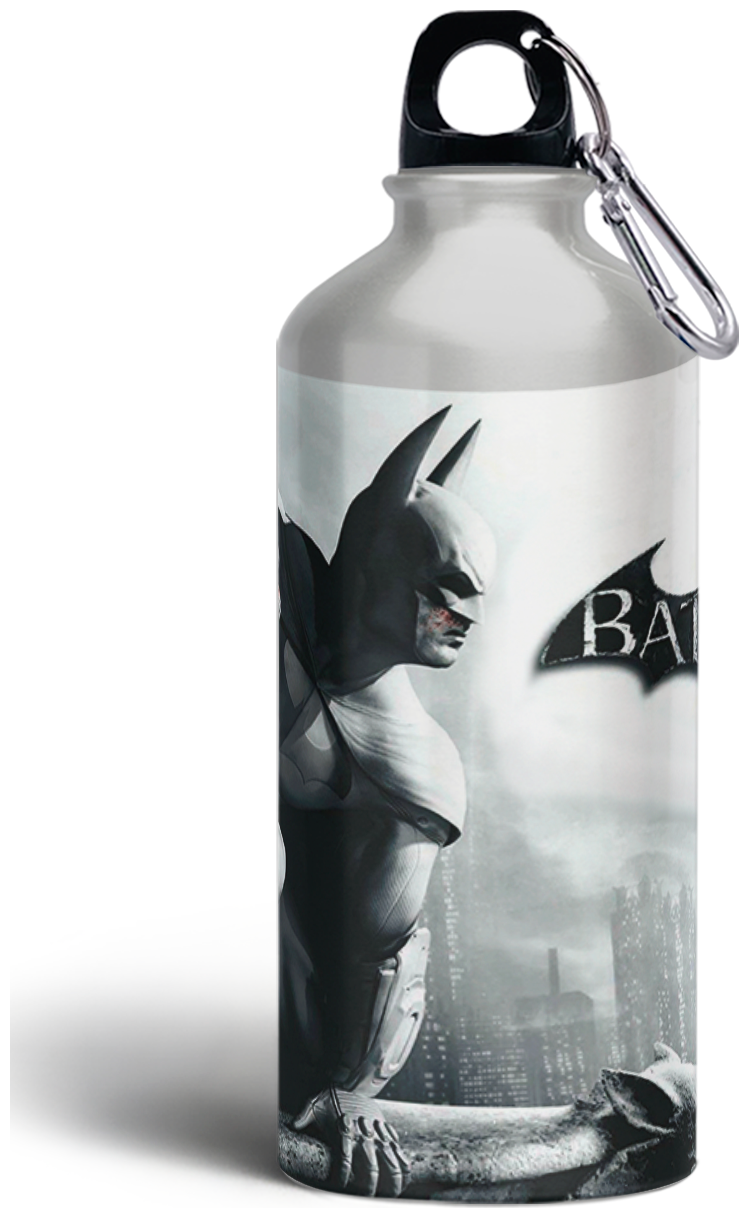 Бутылка спортивная,туристическая фляга, 500мл Batman Arkham City - 1