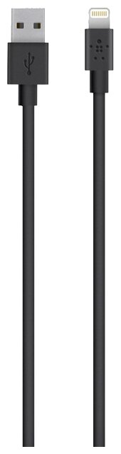 Кабель Belkin MIXIT USB - Apple Lightning (F8J023bt04) 1.2 м black фото 1