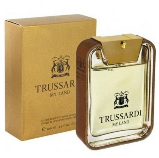 Туалетная вода Trussardi мужская My Land 100 мл