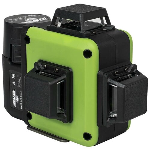 Лазерный уровень AMO LN 3D-360 Green с зеленым лучом лазерный уровень amo ln 4d 360 7 с зеленым лучом 856150 amo
