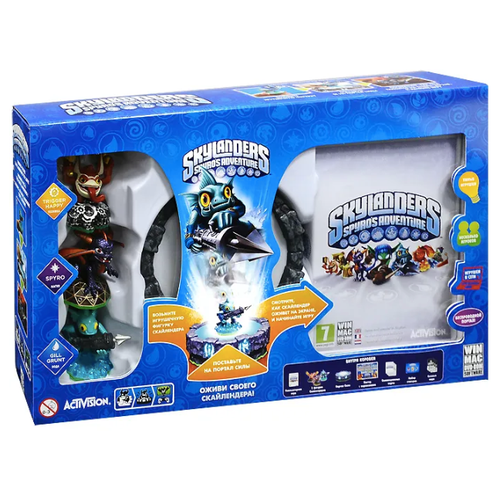 Игра для компьютера: Skylanders Spyro's Adventure + 3 фигурки (английская версия)