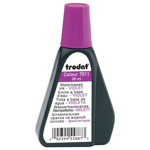 Штемпельная краска Trodat, 28мл, фиолетовая (арт. 071445)