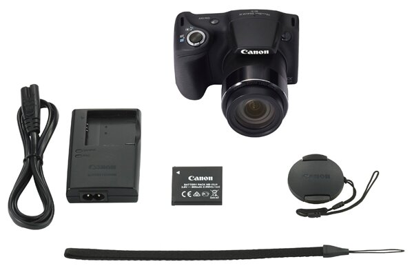 Фотоаппарат Canon PowerShot SX430 IS черный фото 8