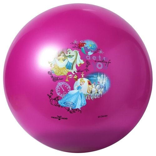 Мяч ЯиГрушка Принцессы, 32 см, розовый