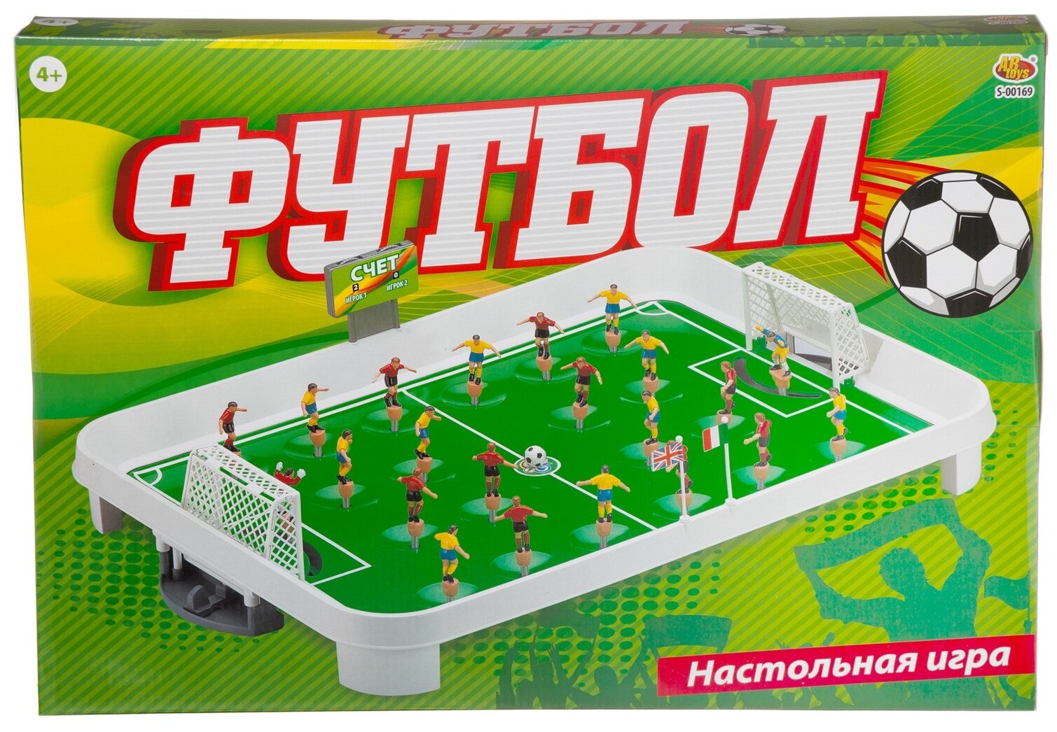 Настольная игра ABtoys Академия Игр "Футбол", в коробке