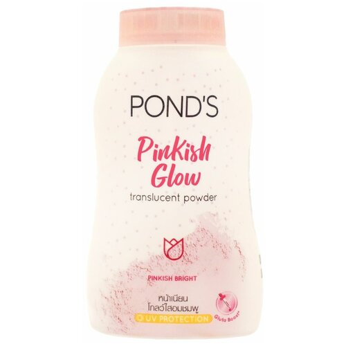 Ponds Пудра Pinkish Glow Translucent Powder Рассыпчатая Розовая BB для Лица с Эффектом Здорового Сияния, 50г