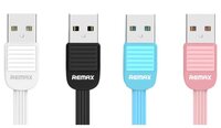 Кабель Remax Puff USB - microUSB (RC-045m) 1 м розовый