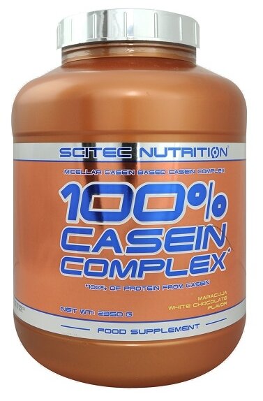 Scitec Nutrition Casein Complex (2350 гр) (белый шоколад-маракуйя)