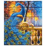 DALI Картина по номерам ''Сказочный павлин'' 40х50 см (WN011) - изображение