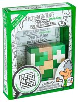 Головоломка Professor Puzzle Professor Egg Head’s Pentomino Puzzle and Book Pack (PC1429) зеленый/бе