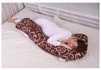 Наволочка Body Pillow на подушку для беременных L белый