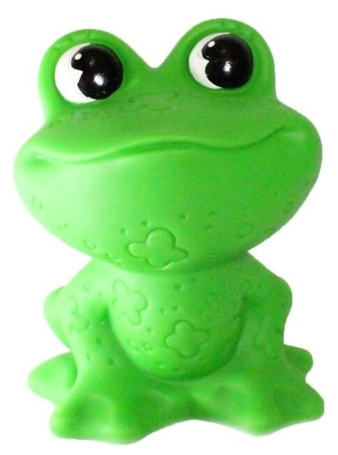 Игрушка для ванной ОГОНЁК Лягушка ОГ490, зеленый