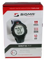 Пульсометр SIGMA Onyx Fit черный