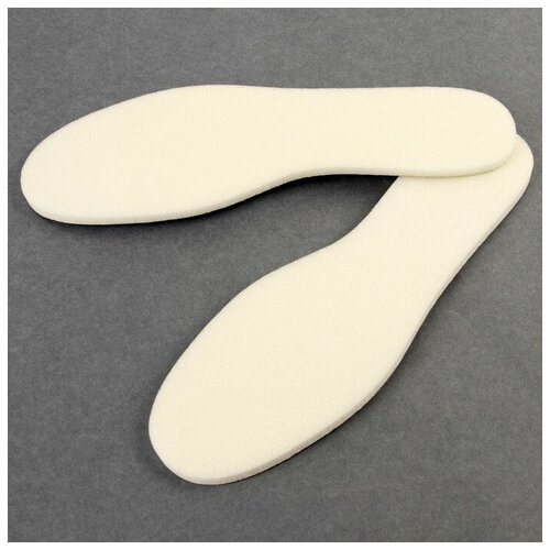 Стельки для обуви фольгированные с эластичной пеной универсальные 36-45р-р пара цвет белый 437₽