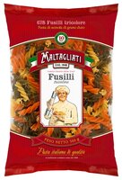 Maltagliati Макароны 678 Fusilli Tricolore с томатами и шпинатом, 500 г