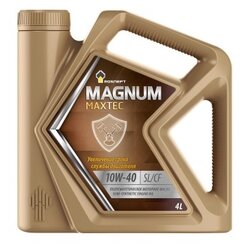 Полусинтетическое моторное масло Роснефть Magnum Maxtec 10W-40 4 л