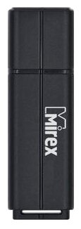 Флешка 64GB Mirex Line, USB 2.0, Черный 13600-FMULBK64