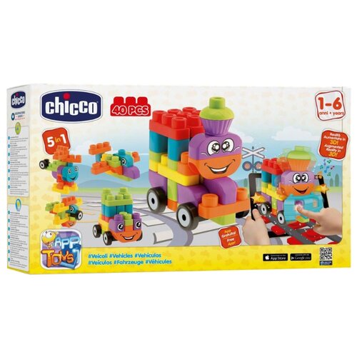 фото Конструктор Chicco App Toys 60136 Транспорт