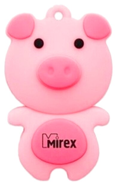 Флеш-накопитель USB 4GB Mirex PIG PINK (ecopack)