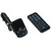 FM - трансмиттер, 12 В, USB/Mp3/WMA/AUX/MicroSD/Bluetooth, черный