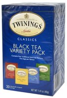 Чай черный Twinings Black tea variety pack ассорти в пакетиках, 20 шт.