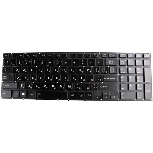 Клавиатура для ноутбука Toshiba P50 P55 с подсветкой p/n: 0KN0-CK3LA13, 6037B0084102, 9Z. N7TSV.021