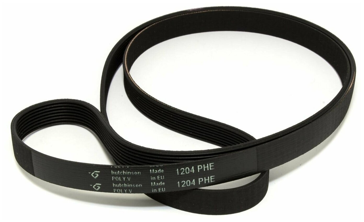 фото Ремень 1204 H8 Hutchison для стиральной машины, (черный)