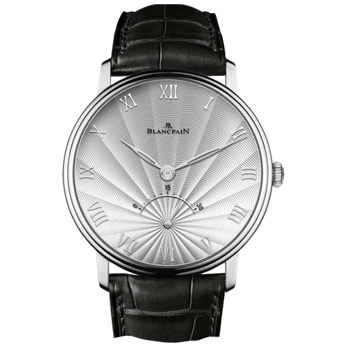 Наручные часы Blancpain Blancpain Villeret, Ultra-slim N06653O015042N055B, серебряный, черный