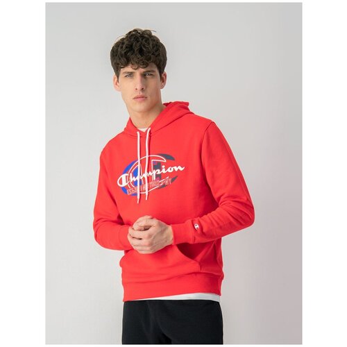 фото Hooded sweatshirt, толстовка, (fls) красный, xxl champion