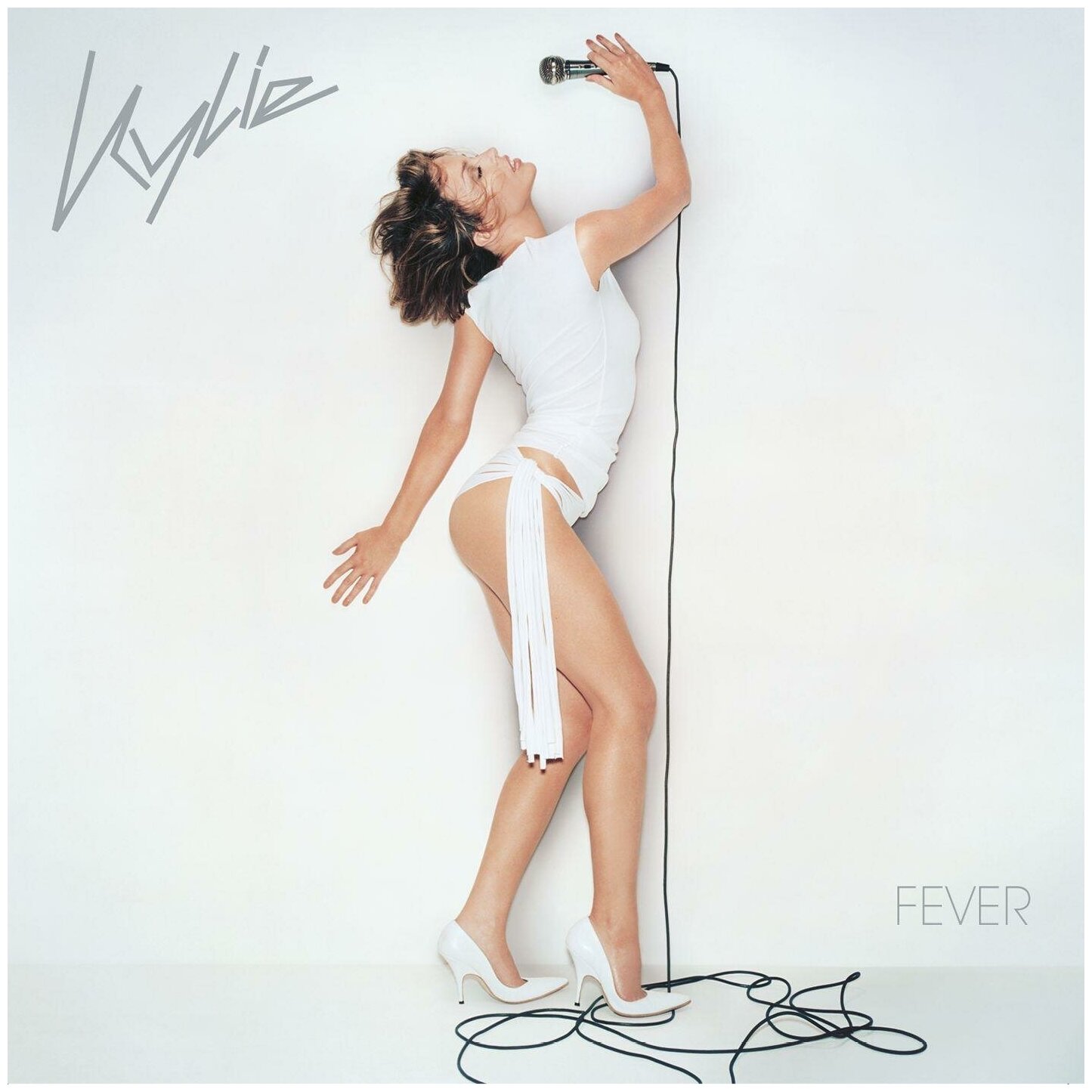 MINOGUE, KYLIE FEVER Limited 180 Gram White Vinyl Poster 12" винил WM - фото №1