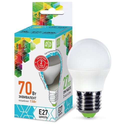 фото Лампа светодиодная asd