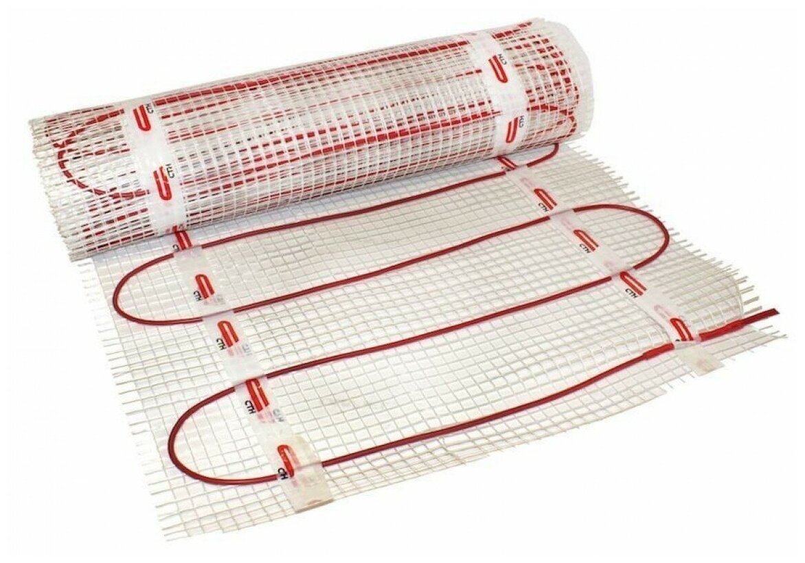 Тёплый пол Квадрат тепла мат СТН КМ-2100-14,0 - фотография № 1