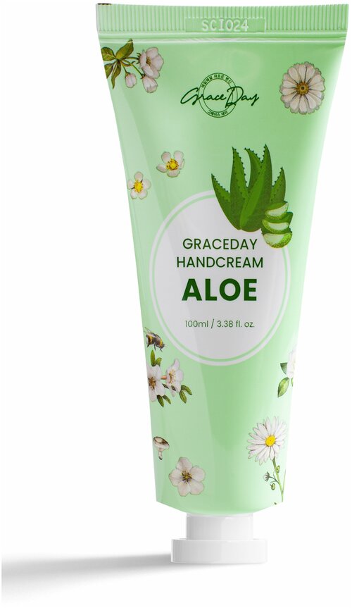 Grace Day Hand Cream Aloe /Крем для рук с экстрактом Алоэ, 100мл