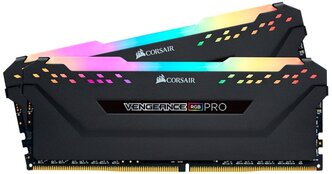 Оперативная память Corsair Vengeance RGB PRO 16 ГБ (8 ГБ x 2) DDR4 2666 МГц DIMM CL16 CMW16GX4M2A2666C16