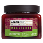 ARGANICARE Argan Oil & Macadamia Маска для волос увлажняющая и восстанавливающая с маслом макадамии - изображение