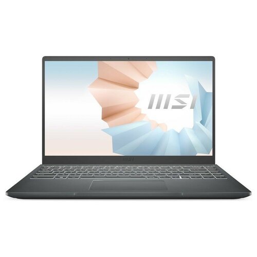 MicroStar Ноутбук MSI Modern 14 B11MOU-1239RU 9S7-14D334-1239 dk.grey 14