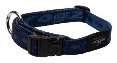 Rogz Ошейник серия Alpinist, размер M (26-40см), ширина 1,6см, темно-синий (SIDE RELEASE COLLAR) HB23B | SIDE RELEASE COLLAR, 0,03 кг