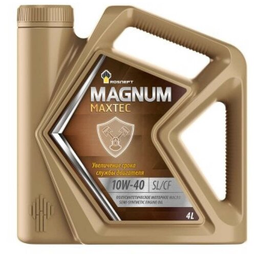 Масло моторное Роснефть RN Magnum Maxtec 10w-40 (4 л) п/с. SL/CF