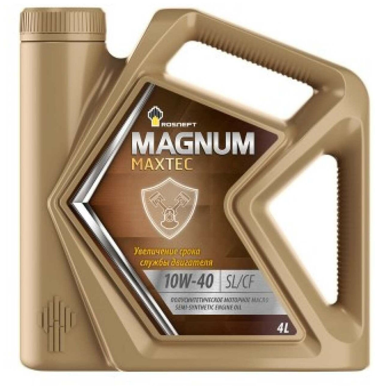 Синтетическое моторное масло Роснефть Magnum Maxtec 10W-40