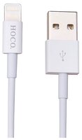 Кабель Hoco UPL02 USB - Lightning 1.2 м белый