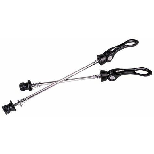 Комплект эксцентриков ZTTO QR2 100x9, 135x10, алюминий, черные quick release clip with adjustable lever knob double lock quick release clamp head standard bayonet quick release plate base