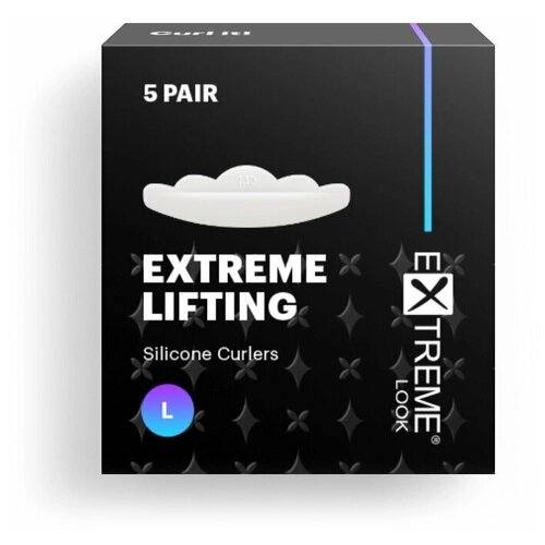 Валики для ламинирования CRYSTAL edition eXtreme look (Экстрим лук), 1 пара, размер L