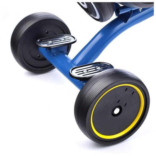 Велосипед XEL-2021-1, 3-х колесный, синий велосипед xel 1302 1 3 х колесный розовый